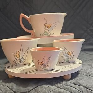 Rae Dunn Disney Tinkerbell Measuring Cup Set